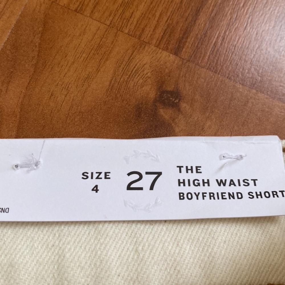 LOFT High-Waist Boyfriend Denim Shorts - Picture 5 of 13